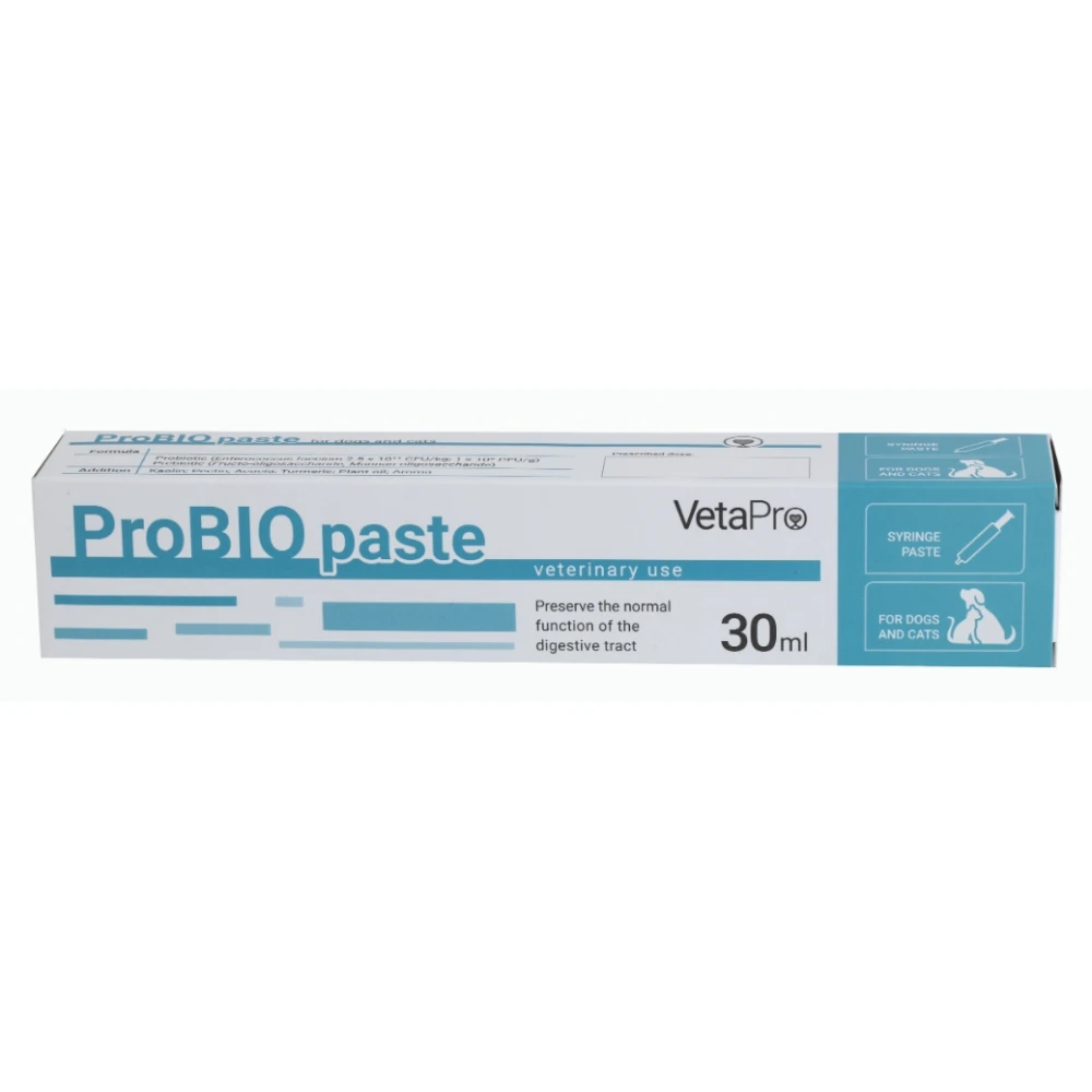 Vetapro Probio Paste 30ml Συμπλήρωμα Διατροφής Σκύλου Για Τo Πεπτικό 2 Vetapro Probio Paste 30ml Συμπλήρωμα Διατροφής Σκύλου Για Τo Πεπτικό - Image 2