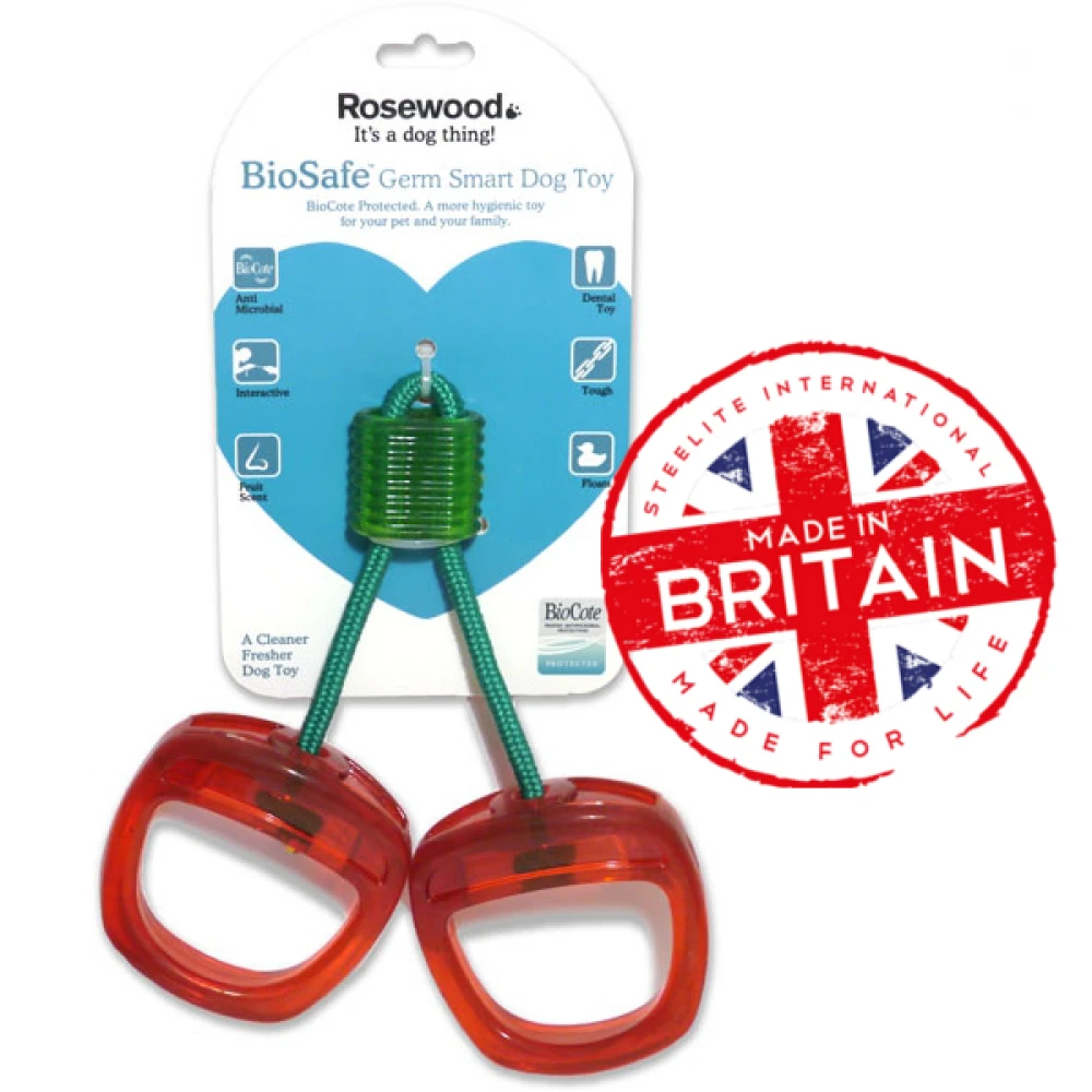 OEM Αντιμικροβιακό Παιχνίδι Σκύλου Biosafe Κερασί 10x50cm 2 OEM Αντιμικροβιακό Παιχνίδι Σκύλου Biosafe Κερασί 10x50cm - Image 2