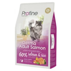 Profine Γάτας Derma Salmon Rice 2kg