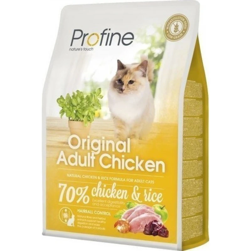 Profine Γάτας Original Adult Chicken Rice 2kg 1 Profine Γάτας Original Adult Chicken Rice 2kg