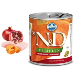 N&D Pumpkin Wet Chicken & Pomegranate 285gr 6τμχ