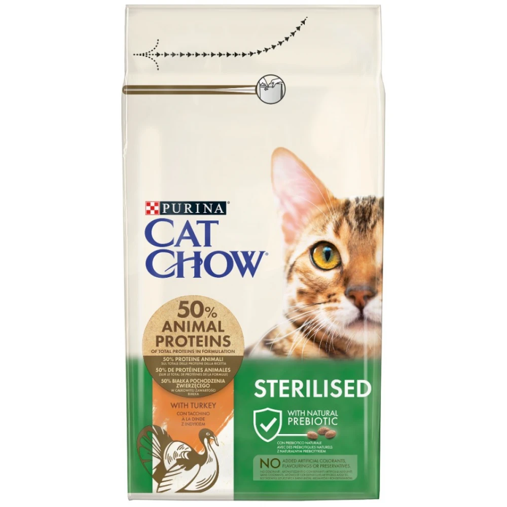 Purina Cat Chow Sterilised Γαλοπούλα 15kg 2 Purina Cat Chow Sterilised Γαλοπούλα 15kg - Image 2