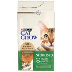 Purina Cat Chow Sterilised Γαλοπούλα 15kg