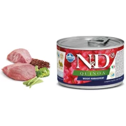 N&D Quinoa Wet Weight Management Lamb 140gr 6τμχ