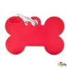 Ταυτότητα Σκύλου My Family Basic Red Bone Tag Large 4x2cm