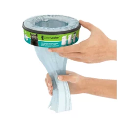 Ανταλλακτικές Σακούλες για Κάδο Απορριμμάτων Γάτας Litterlocker Design -Προμήθειες Για Κατοικίδια Κατάστημα πωλήσεων refill litterlocker steps03 1000x1000h