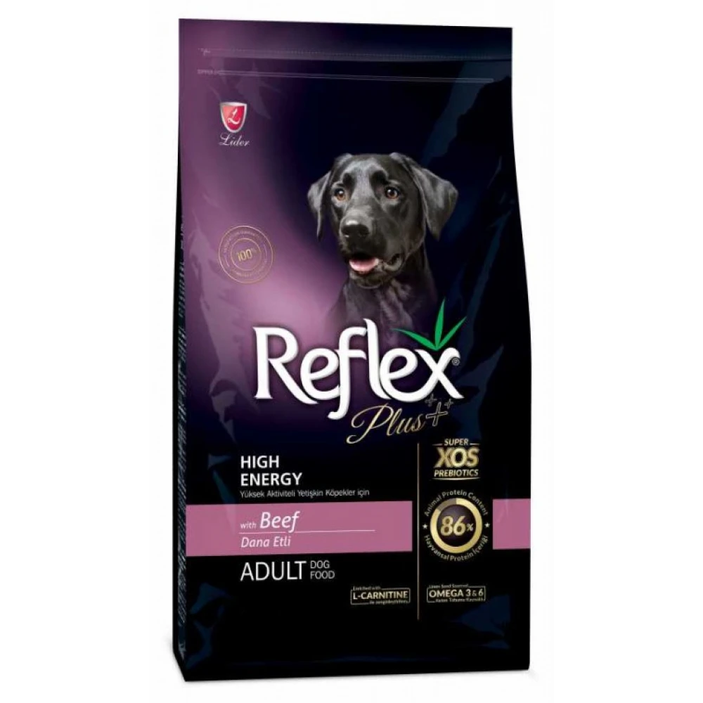 Reflex Plus Medium & Large Adult High Energy Βοδινό 15kg 2 Reflex Plus Medium & Large Adult High Energy Βοδινό 15kg - Image 2