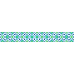 Max & Molly Μπρελόκ Retro Blue Tag 17,5cm -Προμήθειες Για Κατοικίδια Κατάστημα πωλήσεων retro20blue20pattern 1000x1000w 1