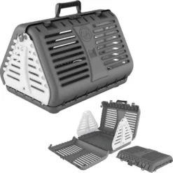 Κλουβί μεταφοράς Rotho MyPet Toby 42x53x40cm Γκρι ανοιχτό 7 Κλουβί μεταφοράς Rotho MyPet Toby 42x53x40cm Γκρι ανοιχτό -Προμήθειες Για Κατοικίδια Κατάστημα πωλήσεων rotho mypet toby grey petshop88 1000x1000w