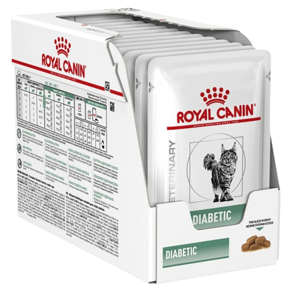 Royal Canin Diabetic 12x85gr (12τμχ) 2 Royal Canin Diabetic 12x85gr (12τμχ) - Image 2