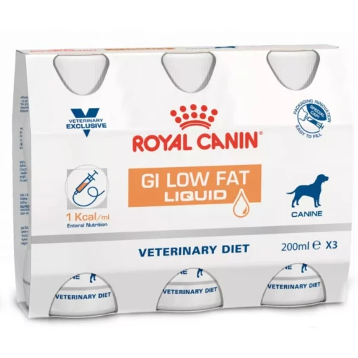 Royal Canin Gastrointestinal Low Fat Liquid 3x200ml για σκύλους 5 Royal Canin Gastrointestinal Low Fat Liquid 3x200ml για σκύλους -Προμήθειες Για Κατοικίδια Κατάστημα πωλήσεων royal liquid petshop88 800x800 1