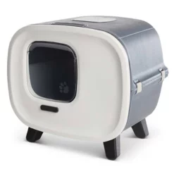 Κλειστή τουαλέτα γάτας Savic Mira De Luxe Luxury Ανθρακί 55,5x44x49,5 Cm