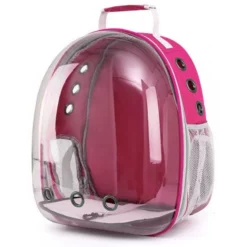 Τσάντα Μεταφοράς Σκύλου & Γάτας Denik Pets Bubble Backpack Astronaut 33x25x43cm Φουξ
