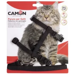 Σαμαράκι Γάτας της Camon 1,3x120cm Μαύρο