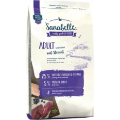 Sanabelle Adult With Ostrich (Στρουθοκάμηλο) 2kg