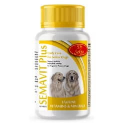 Πολυβιταμινούχο Semavit Plus 100 Ταμπλέτες Για Ηλικιωμένους Σκύλους