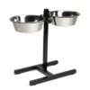 OEM Σετ Ανοξείδωτα Μπολ D&H Με Πτυσσόμενη Βάση για Μικρόσωμα & Μεσαία Σκυλιά 20cm