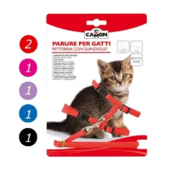 Σαμαράκι με Λουράκι Kitten της Camon -Προμήθειες Για Κατοικίδια Κατάστημα πωλήσεων set epistithio louris gia gates 1000x1000 1