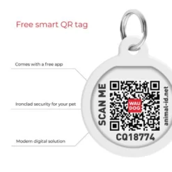 Περιλαίμιο WauDog Wonder Woman Pink Metal 2,5x35-58cm με SmartID -Προμήθειες Για Κατοικίδια Κατάστημα πωλήσεων smartidwau 1000x1000 15