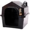Σπιτάκι σκύλου Πλαστικό Durahouse No3 Μαύρο 60x47x47cm