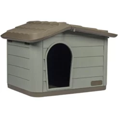 Σπιτάκι σκύλου Πλαστικό MP Bergamo Princess Πράσινο Eco 75x59x55cm