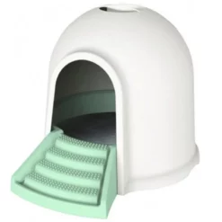 Σπίτι Σκύλου M-pets Igloo Τιρκουάζ 45,7x60x43cm με Στρωματάκι