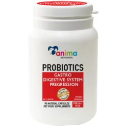 Συμπλήρωμα Διατροφής Anima Pet Vitamin Probiotics 90 Κάψουλες Για Σκύλους Και Γάτες