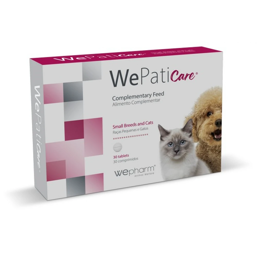 Συμπλήρωμα Διατροφής Υπατοπροστατευτικό για Σκύλους και Γάτες Wepaticare Small Breeds 30 Δισκία 2 Συμπλήρωμα Διατροφής Υπατοπροστατευτικό για Σκύλους και Γάτες Wepaticare Small Breeds 30 Δισκία - Image 2