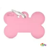 Ταυτότητα Σκύλου My Family Basic Pink Bone Tag Large 4x2cm