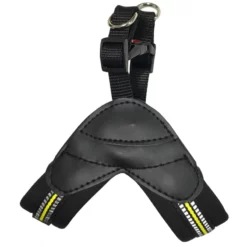 Επιστήθιο Goget Soft Reflective Stepin Μαύρο - Κίτρινο Large 56-91cm