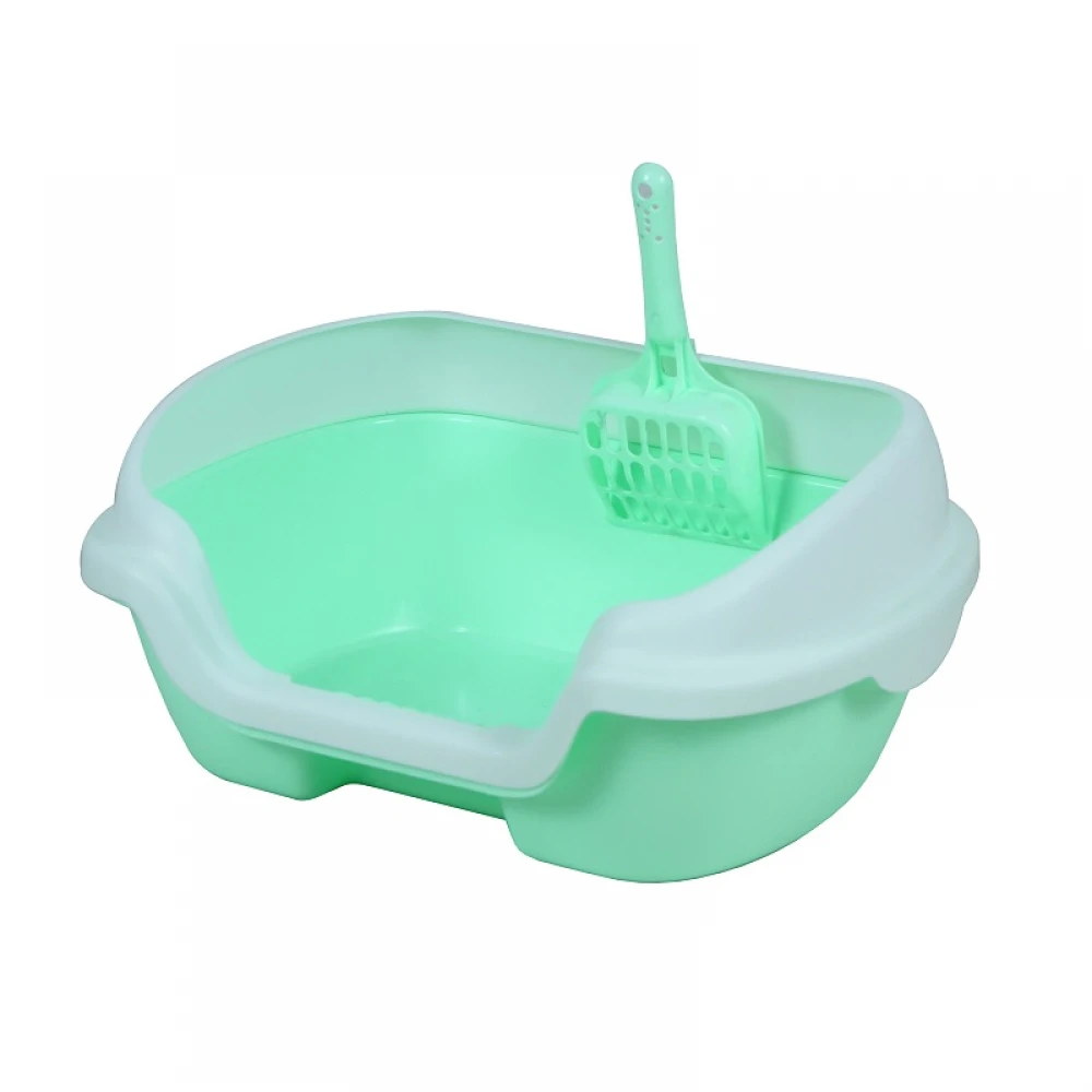Τουαλέτα Γάτας Cat Toilet For Kittens Green 40x30x18cm Πράσινο 2 Τουαλέτα Γάτας Cat Toilet For Kittens Green 40x30x18cm Πράσινο - Image 2