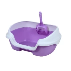 Τουαλέτα Γάτας Cat Toilet For Kittens Purple 40x30x18cm Μωβ