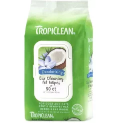 Μαντηλάκια Tropiclean Ear Cleaning Wipes 50 τμχ