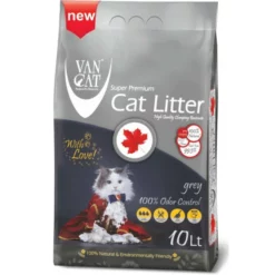 Άμμος Γάτας Van Cat Clumping Grey Odour Control Canada 9kg