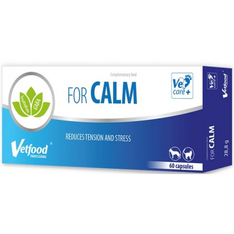 Vetfood For Calm 60 Ταμπλέτες κατά του Στρες σε Σκύλους και Γάτες 1 Vetfood For Calm 60 Ταμπλέτες κατά του Στρες σε Σκύλους και Γάτες