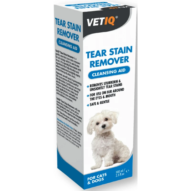 VETIQ Tear Stain Remover για Σκύλους 100ml 1 VETIQ Tear Stain Remover για Σκύλους 100ml