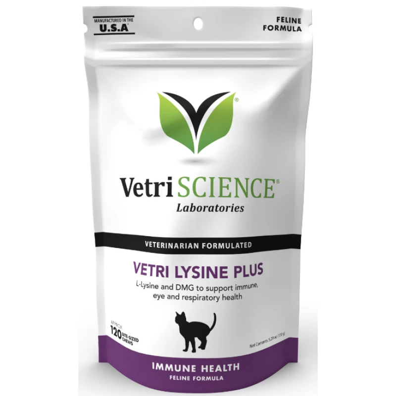 Συμπλήρωμα διατροφής γάτας Vetriscience Lysine Plus 120τμχ κατά του ερπητοϊού 1 Συμπλήρωμα διατροφής γάτας Vetriscience Lysine Plus 120τμχ κατά του ερπητοϊού