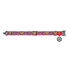 Περιλαίμιο WauDog Wonder Woman Pink Metal 2,5x35-58cm με SmartID -Προμήθειες Για Κατοικίδια Κατάστημα πωλήσεων wonder woman 2 1000x1000w