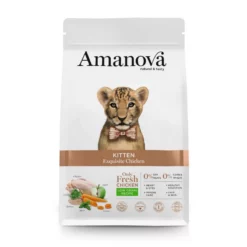Ξηρά Τροφή Γάτας Amanova Kitten Exquisite Chicken 1,5kg με Κοτόπουλο