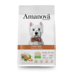 Ξηρά Τροφή Σκύλου Amanova Puppy Mini Exquisite Chicken 2kg με Κοτόπουλο