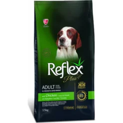 Ξηρά Τροφή Σκύλου Reflex Plus Medium & Large Adult Κοτόπουλο 15kg