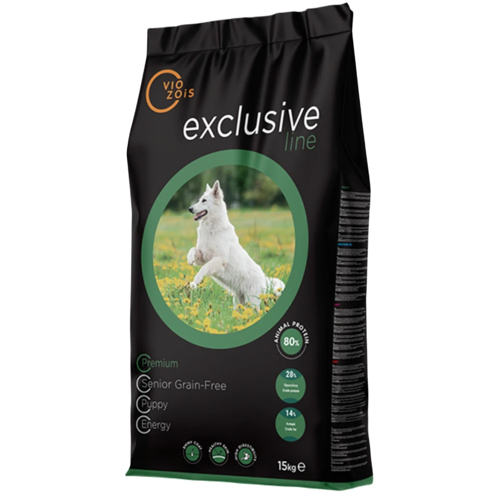 Ξηρά τροφή Σκύλου Viozois Exclusive Line Premium 15kg 2 Ξηρά τροφή Σκύλου Viozois Exclusive Line Premium 15kg - Image 2