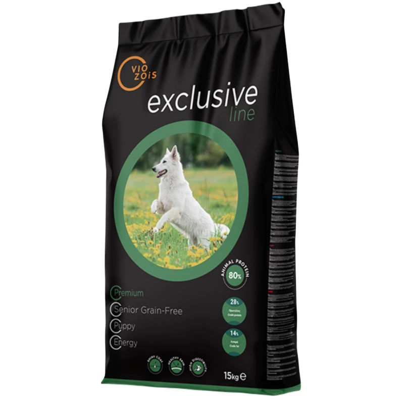 Ξηρά τροφή Σκύλου Viozois Exclusive Line Premium 15kg 1 Ξηρά τροφή Σκύλου Viozois Exclusive Line Premium 15kg
