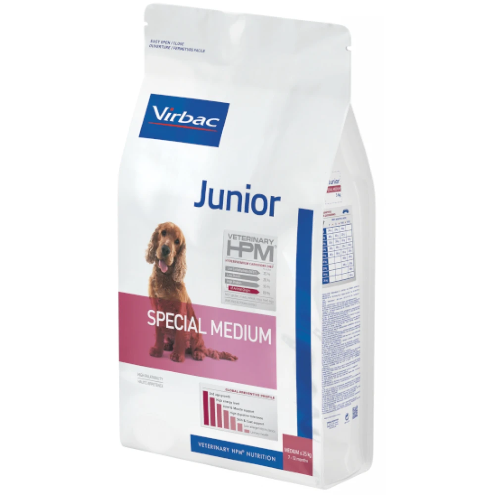 Ξηρά τροφή Σκύλου Virbac Junior Medium Dog Special 3kg 2 Ξηρά τροφή Σκύλου Virbac Junior Medium Dog Special 3kg - Image 2