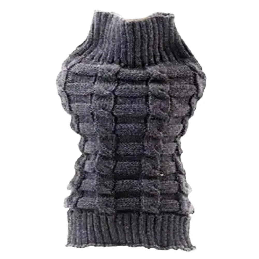 Πλεκτό Ρουχαλάκι Σκύλου Denik Z26 Medium 30cm Γκρι 2 Πλεκτό Ρουχαλάκι Σκύλου Denik Z26 Medium 30cm Γκρι - Image 2