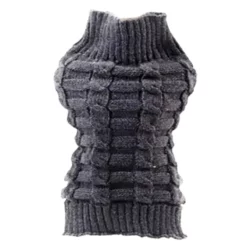 Πλεκτό Ρουχαλάκι Σκύλου Denik Z26 Medium 30cm Γκρι