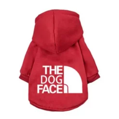 Φούτερ Σκύλου Denik Z36 The Dog Face 3XLarge 45cm Κόκκινο