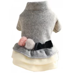 Ρουχαλάκι - Φόρεμα Σκύλου Denik Z4 Gray Dress Large 35cm