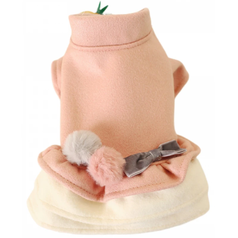 Ρουχαλάκι - Φόρεμα Σκύλου Denik Z4 Pink Dress Small 25cm 1 Ρουχαλάκι - Φόρεμα Σκύλου Denik Z4 Pink Dress Small 25cm